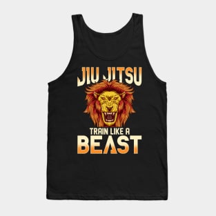 Train Like a Beast BJJ Jiu Jitsu Trainer & Coach Tank Top